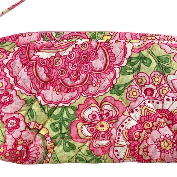 NWOT VERA BRADLEY Small Pink Wristlet—Petal Pink - Picture 5 of 7